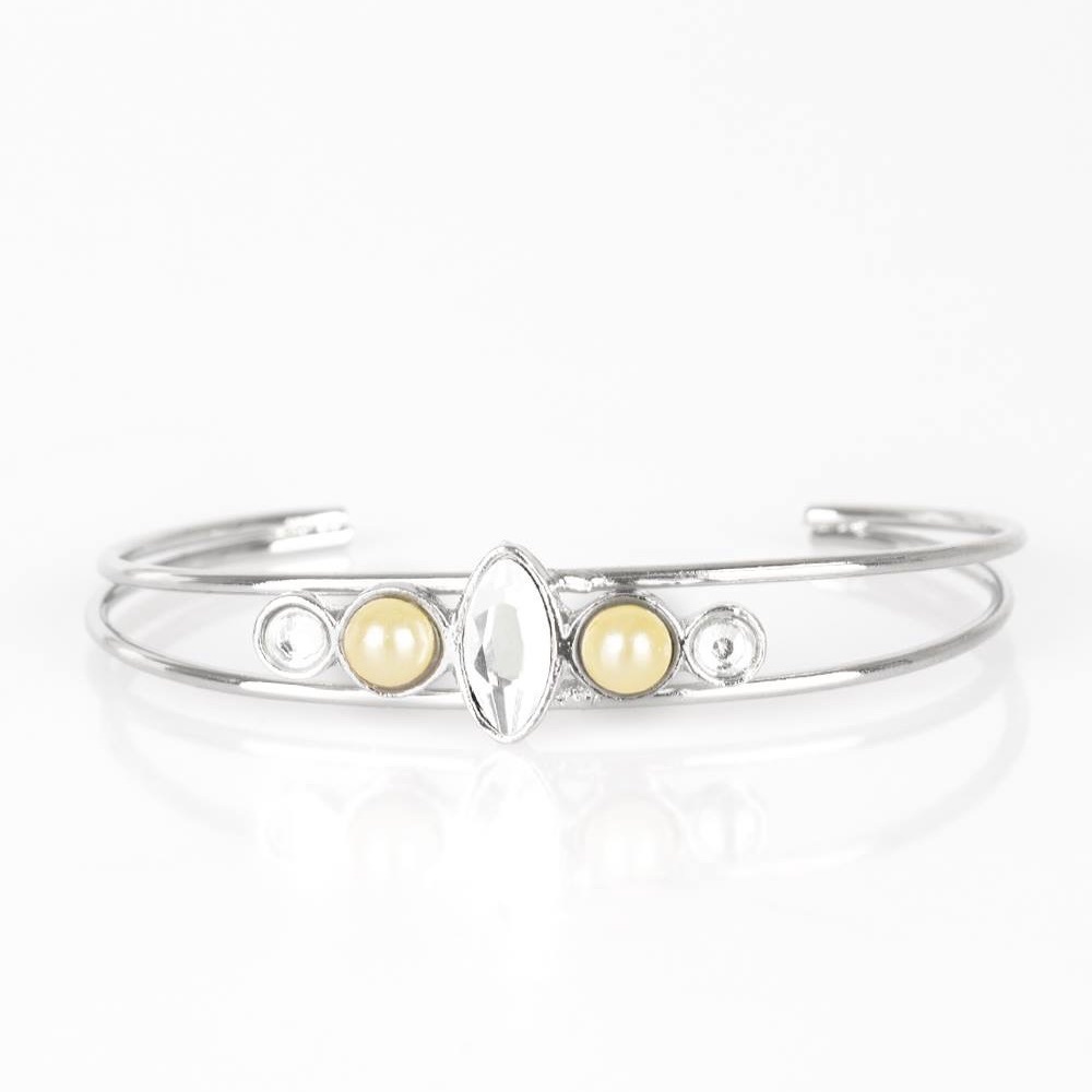 5 for $25 Paparazzi yellow bracelet